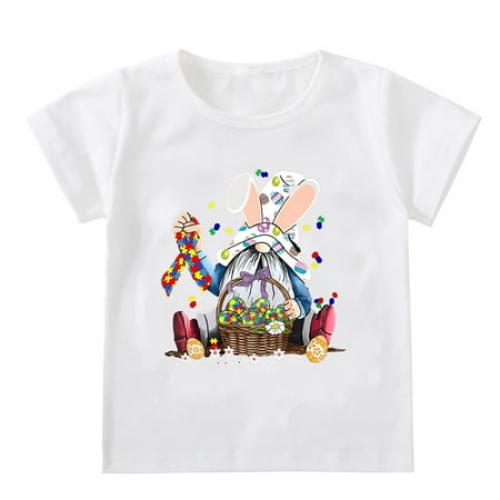 

MANHUJI 5T Girls Outfits Toddler Kids Baby Girl S Rabbit Tee Outfits Baby Bunny Cotton Tees Cute Easter Clothes Princess Vest Shirt Top Girl T Shirts Shirts For Boys 8-10 (White 14T)