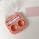 thumbnail image 4 of Uuiauoio Contact Lens Case, Travel Size Cute Applicator Removal Tool Kit with Mirror Solution Bottle for Daily Outdoor, 4 of 6