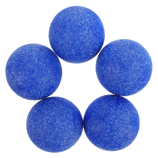 KAKOWELY tabletop foosball 5pcs Compact Table Foosball For Desk Soccer Game Mini Plastic Balls For Tabletop Football Replacement Accessories For Small Soccer Games