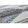 thumbnail image 3 of Rugs America Moon MS30A Heath White Tribal Moroccan White Area Rug, 2'2"x8', 3 of 5