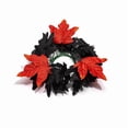 thumbnail image 4 of Beautynvta Maple Leaf Candle Ring Wreath, Artificial Fall Candle Holder Garland, Autumn Table Centerpiece Decor for Party Home Decorations, 4 of 4