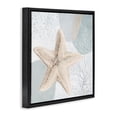 thumbnail image 3 of Stupell Industries Coastal Starfish over Circle Pattern Black Floating Frame Canvas Art, 18 x 18, by Patricia Pinto, 3 of 8