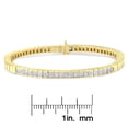 thumbnail image 5 of 14K Yellow Gold 1 1/7 ct TDW Diamond Tennis Bracelet (G-H,VS1-VS2), 5 of 7