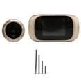 thumbnail image 1 of Mirilla inteligente con pantalla LCD de 2,8 pulgadas, cámara y timbre para seguridad del hogar, color dorado, 1 of 14