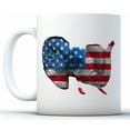 thumbnail image 2 of Awkward Styles Elephant Coffee Mug USA Mug American Flag Coffee Mug Elephant Gifts 4th of July Accessories 4th of July Kitchen Decoration Independence Day USA Flag Mug Coffee Lovers Gifts, 2 of 8