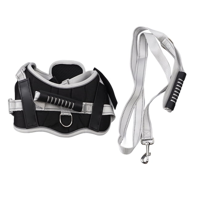 Cuerda del chaleco para caminar para mascotas correa de arnés para perros transpirable usable reflectante para entrenamiento al aire libre ANGGREK Otros