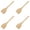 Z(Style E*4), variant on HWHCGZ 13inch Wooden Spatulas for Cooking, Non-Scratch Flat Spurtle for Pan & Wok, Long Handle Scraper for Mixing Grilling And Nonstick Cookware Style A