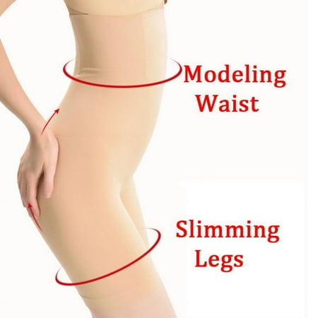Women Waist Trainer Shapewear High Waist Tummy Control Butt Lifter Panty Thigh Slimmer  Seamless High Waist Shaping Shorts Body Shaper Shapewear Women  M-4XL  Nude