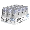 thumbnail image 3 of Steaz Organic Lightly Sweetened Iced Green Tea, Blueberry Pomegranate, 16 OZ (Pack of 12), 3 of 4