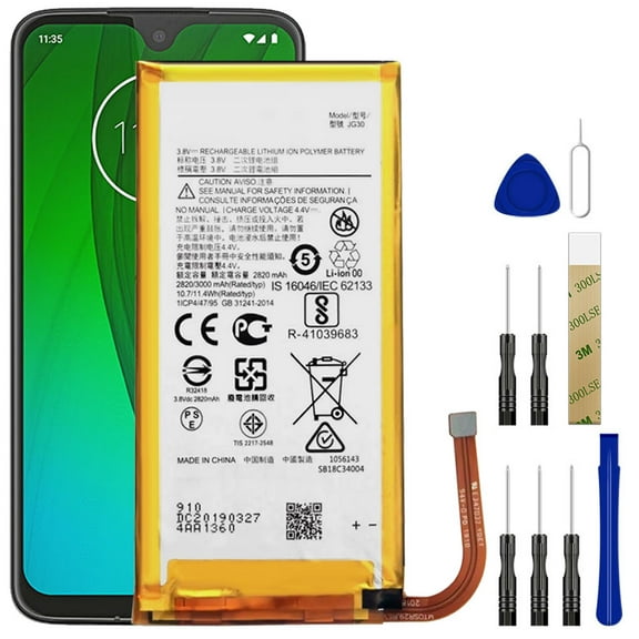 Replacement Battery JG30 For Motorola Moto G7 XT1962-1 with Tool