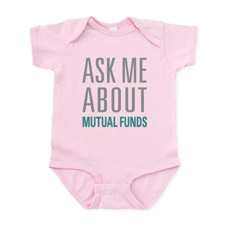 

CafePress - Mutual Funds - Baby Light Bodysuit Size Newborn - 24 Months