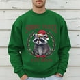 thumbnail image 5 of Men's Clothing Mens Christmas Feral Leopard Plus Size Hoodless Pullovers Fashion Sweatshirts Holiday Logo Print Clothing Tops Hop Oversized Sweatshirts Men Sweat Suit Juice Hoodie Winter Ou Green XXL, 5 of 5
