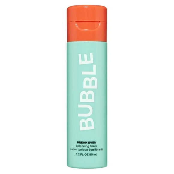 Bubble Skincare Break Even Balancing Toner, Normal, Oily & Combo Skin, 3.2 fl oz