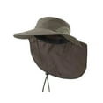 thumbnail image 1 of Chapeau de Soleil pour Hommes Pêche Randonnée Été Protection Pliable Anti-Soleil Respirant Vert, 1 of 9