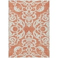 thumbnail image 2 of Addison Rugs Chantille Indoor/Outdoor Transitional Damask Coral Washable Rectangle Rug, 8' x 10', 2 of 6