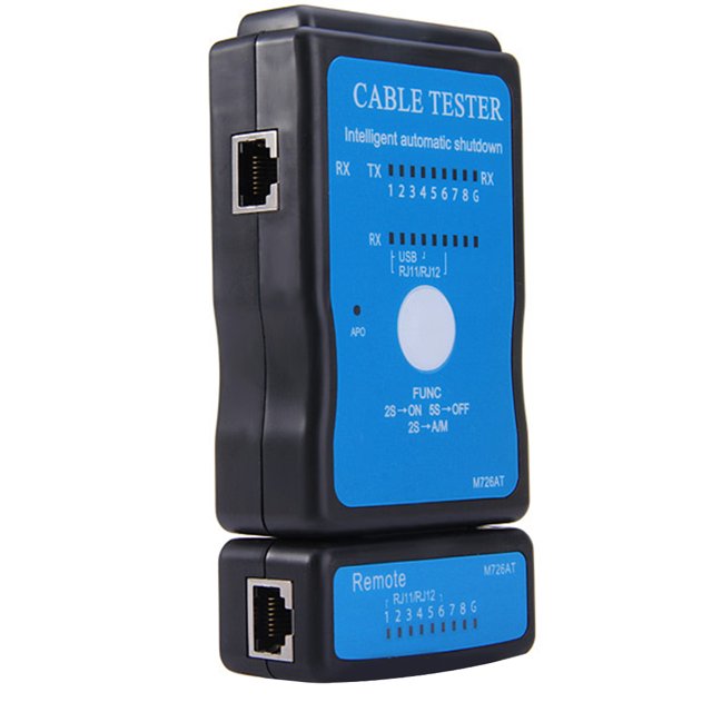 M726AT Testeur de Câble Multi-Modulaire Multifonctions RJ45 Vérificateur; USB RJ45 RJ-11 Fil LAN Réseau Ethernet Ligne Vérificateur