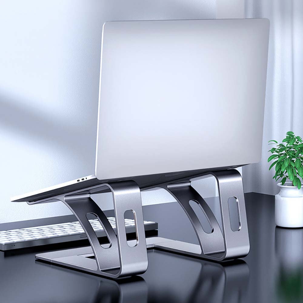 Maxrobert  Laptop Stand, Ergonomic Aluminum Laptop Stand, Detachable Laptop Riser Laptop Stand