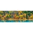 thumbnail image 3 of Krahmer, Frank 18x9 Black Modern Framed Museum Art Print Titled - Lake and forest in autumn, China, 3 of 5