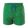 thumbnail image 2 of Gyexs Mens Swim Trunks Running Athletic Shorts Lightweight Quick-Drying Gym Workout Shorts Casual Training Short Pants with Pockets Green, Size XXXXXL, 2 of 2