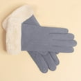 thumbnail image 2 of Odeerbi Winter Gloves For Women Girls Warm Windproof Gloves Winter Using Purple, 2 of 2