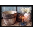 thumbnail image 2 of Smith, Anthony 14x11 Black Ornate Wood Framed with Double Matting Museum Art Print Titled - Country Shelf, 2 of 4