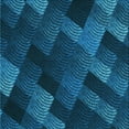 thumbnail image 1 of Ahgly Company Indoor Square Patterned Blue Dress Blue Area Rugs, 6' Square, 1 of 6