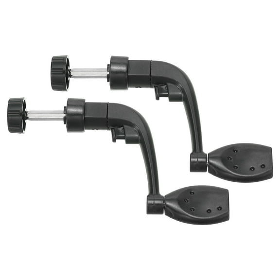 Uxcell Fishing Reel Handle Replacement Crank Rock Arm Rotary Knob Plastic Grip with Nut, Fit #200 Series Reel, 2 Pack