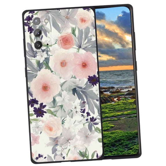 Flowers-125 Phone Case, Degined for Samsung Galaxy Note 20 5G Case Men Women, Flexible Silicone Shockproof Case for Samsung Galaxy Note 20 5G