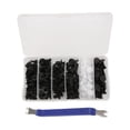thumbnail image 4 of Rivets Fastener Kit, Great Assortment 100pcs Exact Replacement Easy Store Trim Moulding Rivet With Screwdriver For Car Body Door, 4 of 8