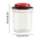 thumbnail image 3 of Contenedores de almacenamiento de cocina, recipiente hermético de plástico de grado alimenticio, frasco transparente grueso, caja de almacenamiento de refrigerios y productos secos, caja de almacenami, 3 of 6