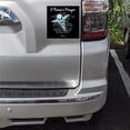 thumbnail image 2 of DistinctInk Custom Bumper Sticker - 6" x 6" Decorative Decal - Black Background - A Nurse's Prayer, 2 of 2