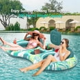 thumbnail image 2 of Pool Float Sunikko X 5 en 1 para 2 personas con hielera y portavasos, 2 of 6