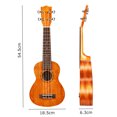 Ukulele Clip on Tuner Inch Soprano Cloth Pick Soprano Wood With Carry ukulele-clip-on-tuner-inch-soprano-cloth-pick-soprano-wood-with-carry