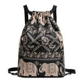 thumbnail image 1 of Drawstring Foldable Large Capacity Dry Wet Separations Travel Sport Backpac, 1 of 1