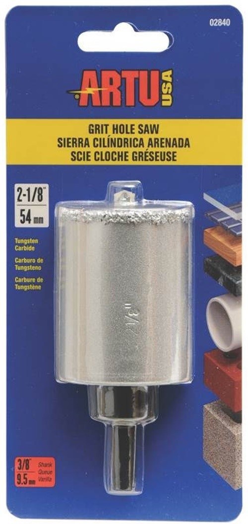02840 2-1/8 IN. TC GRIT HOLE SAW 