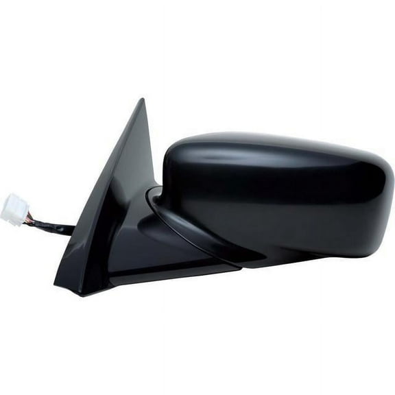 63030H - Fit System Driver Side Mirror for 04-08 Acura TL, black, PTM, foldaway, w/ memory, blue lens, Heated Power Fits select: 2006 ACURA 3.2TL
