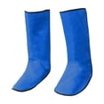 thumbnail image 3 of Polainas de soldadura, protectores ignífugos, polainas protectoras, protectores de botas, calzado de soldadura Azul, 3 of 8