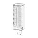 thumbnail image 1 of Organizador De Almacenamiento Colgante Para Calcetines, Sin Necesidad De Taladrar, Para Armarios Y Soluciones De Almacenamiento De Textiles Para El Hogar, Diseño De Plástico Duradero, Ahorra Espacio., 1 of 8