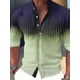 thumbnail image 1 of Camisa de solapa con botones y manga larga para hombre, moda urbana retro de verano, diseños de diseñador para hombre, ropa cómoda, 1 of 6