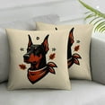 thumbnail image 2 of Cute Pet Dog Throw Pillow Covers , Fall Farmhouse Dog Pillow Case, Dog Decor, Dog Lover Gifts, Cushion Cover for Fall Seasonal Holiday, 2 of 6