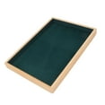 thumbnail image 4 of Jewelry Drawer Organizer, Jewelry Tray Elegant Scratch Resistant Flannel Display Function Multipurpose  For Jewerly Green,Black,Grey,Beige, 4 of 8