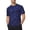 Dark Blue, variant on Kcolen Men's Print Round Neck T-Shirt for Gym Training Athletic Sports and Everyday Casual Wear Comfortable Breathable