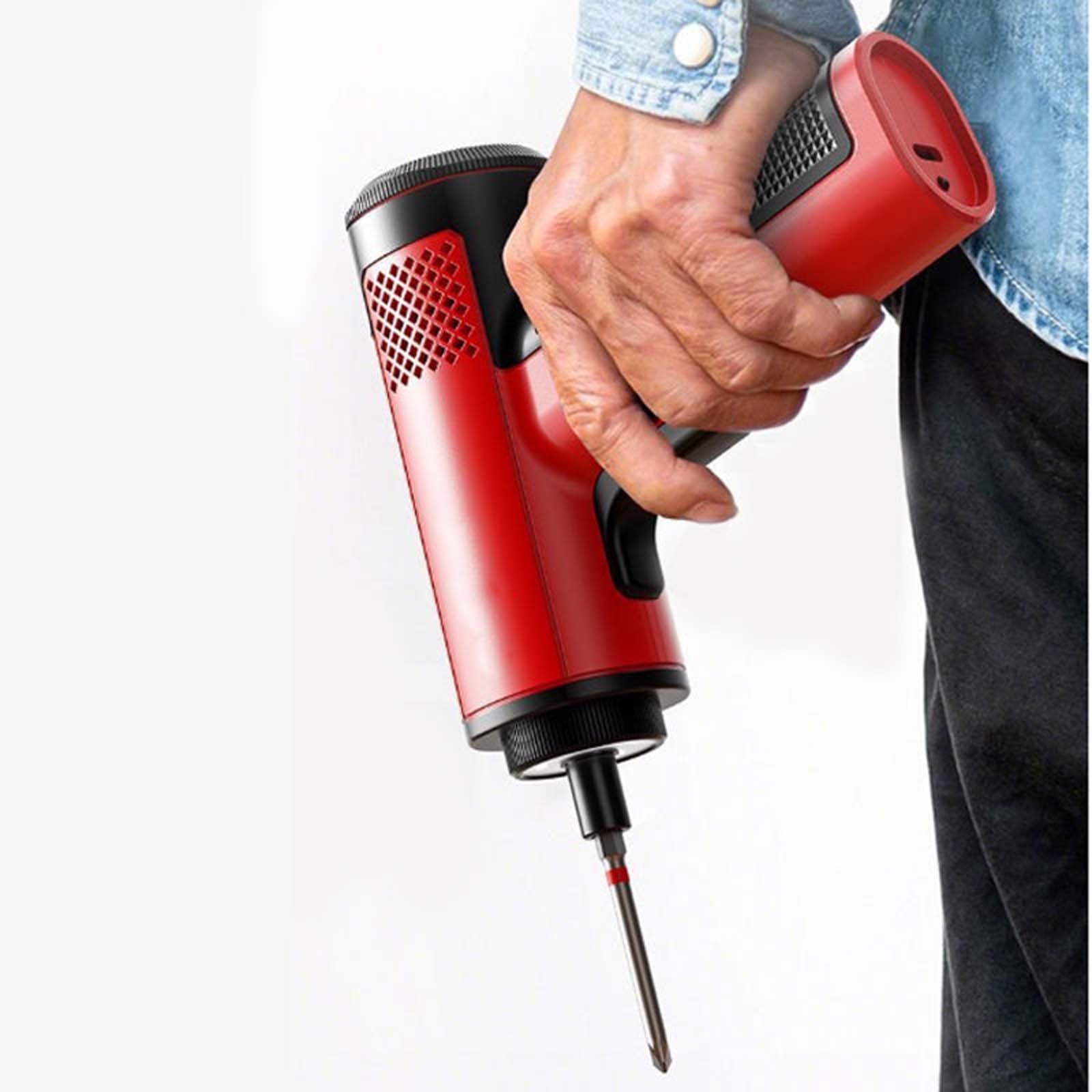 Eespoir Cable Screwdriver Set, 12V Electric Screwdriver with 30-piece Bit Set, Cordless Power Tool for DIY, Home Repair, and Assembly, Rechargeable for Furniture