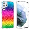 thumbnail image 1 of TalkingCase Slim Phone Case Compatible for Samsung Galaxy S23 Ultra 2023, Rainbow Colorful Print, Lightweight, Flexible, USA, 1 of 7