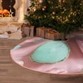 thumbnail image 5 of Lukts Pastel Macarons Delight Print Color Life Christmas Tree Skirt, Winter Holiday Tree Mat Decoration ,Can be Used as A Shawl-36", 5 of 6
