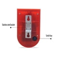 thumbnail image 2 of Inteprter Cuerpo de luz de alarma Inducción Luces de advertencia de alto nivel de decibelios Protección contra robo Expulsor solar Hogar Bosques Huertas Iluminación y accesorios Inteprter HA073588-00, 2 of 6