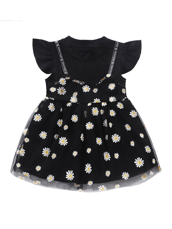 walmart girls black dress