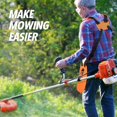 thumbnail image 5 of Recortadora Slingshot - Recortadora de arnés de doble hombro con cinturón ajustable de nailon duradero para desbrozadora o jardinería (para Stihl Fs, Km Series Trimmer) brillar Electrónica, 5 of 5