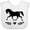 AA-White, variant on Inktastic Horse for Girls Girls Baby Bib