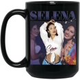 thumbnail image 4 of Selena_Quintanilla Black Coffee Mug, Gift Coffee Mug, 4 of 4